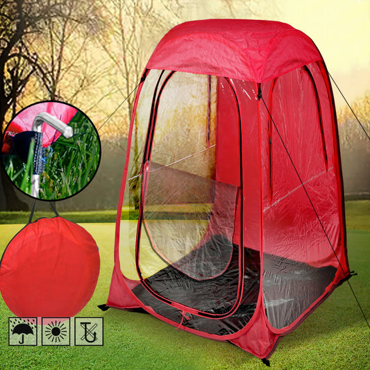 Pop Up Sports Camping Festival Fishing Garden Tent Red