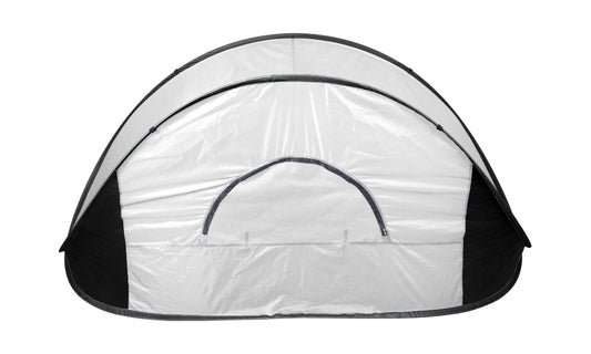 Pop Up Grey Camping Tent Beach Portable Hiking Sun Shade Shelter