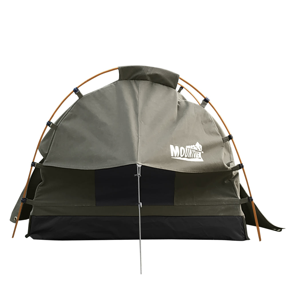 Canvas Dome Swags Free Standing In Grey