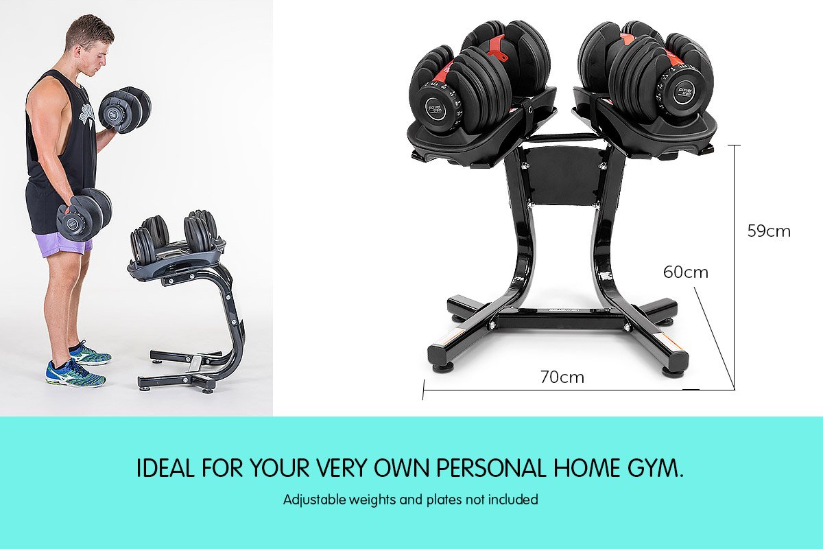 Powertrain Adjustable Dumbbells Stand