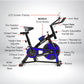 Powertrain Home Gym Flywheel Exercise Spin Bike - Blue