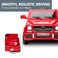 Mercedes Benz AMG G65 Licensed Kids Ride On Electric Car with RC - Red