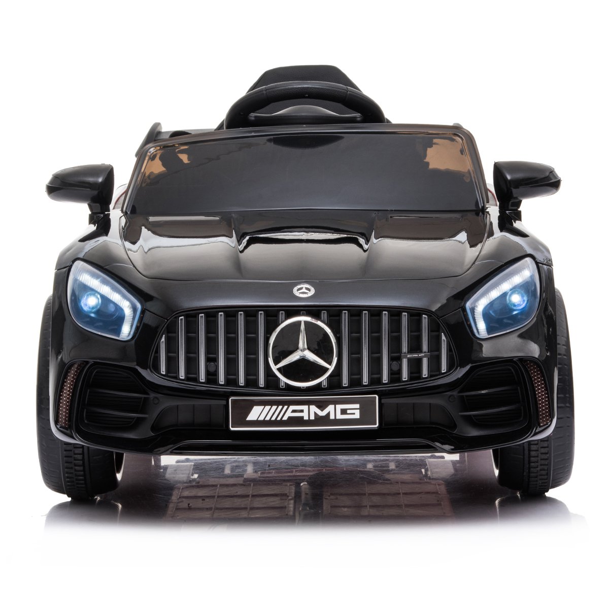Mercedes Benz Licensed Kids Electric Ride On Car Remote Control Black