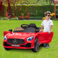 Mercedes Benz Licensed Kids Electric Ride On Car Remote Control Red
