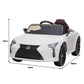 Licensed Lexus LC 500 Kids Electric Ride On Car - White