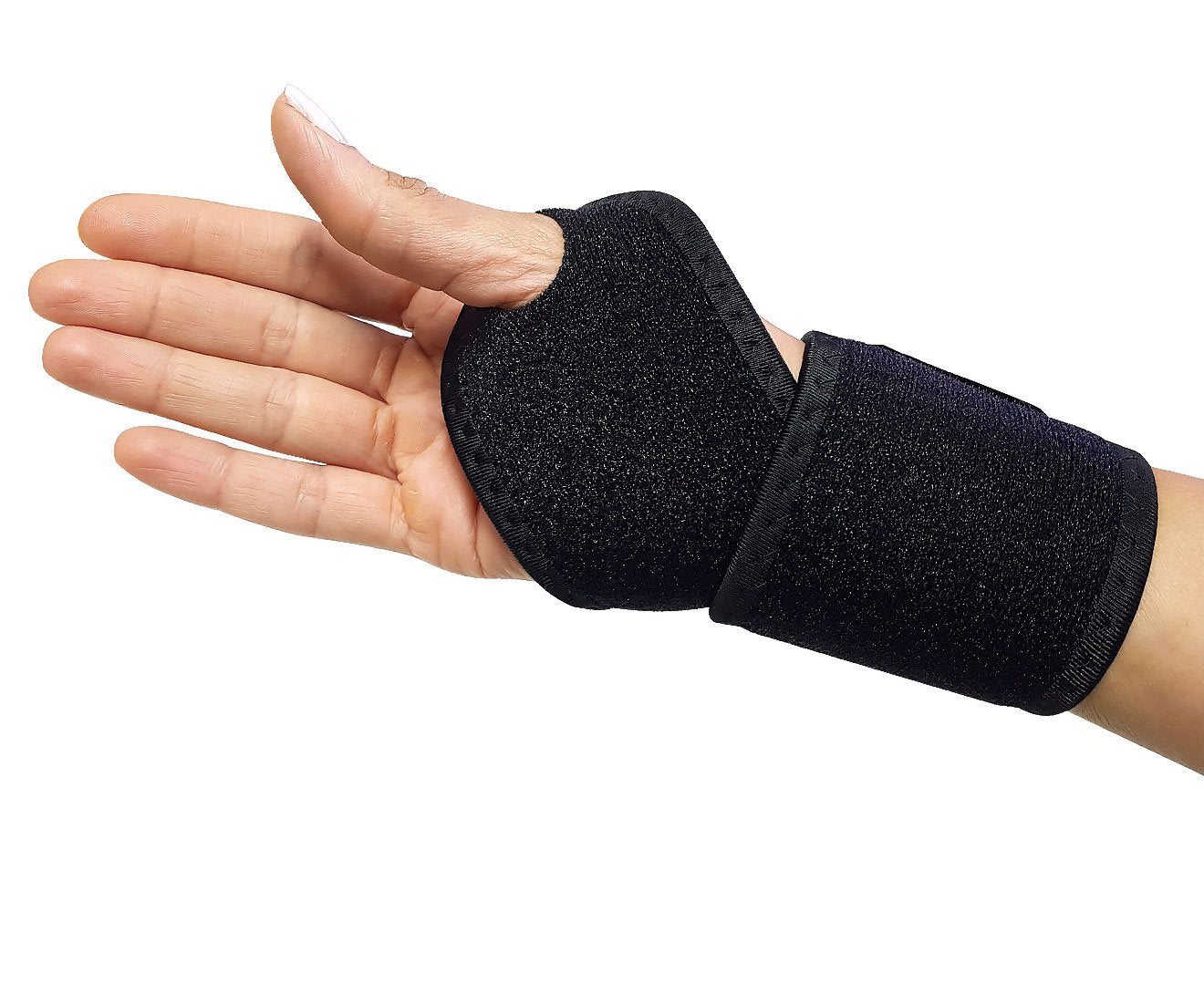 Wrist sports injury compression support