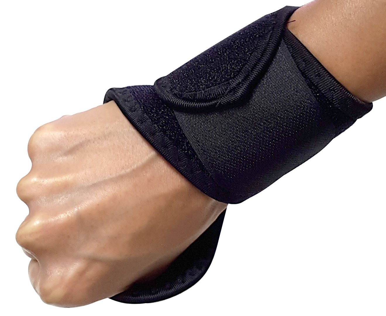 Wrist sports injury compression support