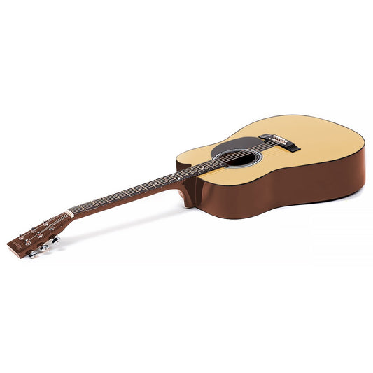 38in Pro Cutaway Acoustic Guitar with guitar bag - Natural