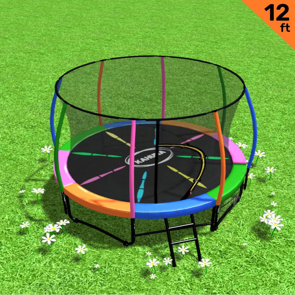 Kahuna Rainbow 12ft Trampoline