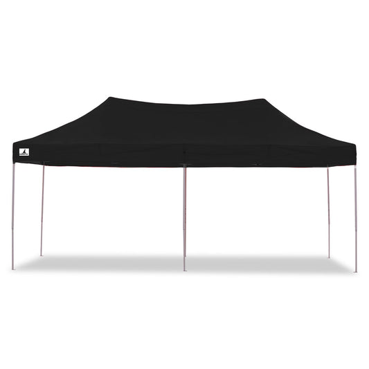 Gazebo Tent Marquee 3x6m PopUp Outdoor Wallaroo Black