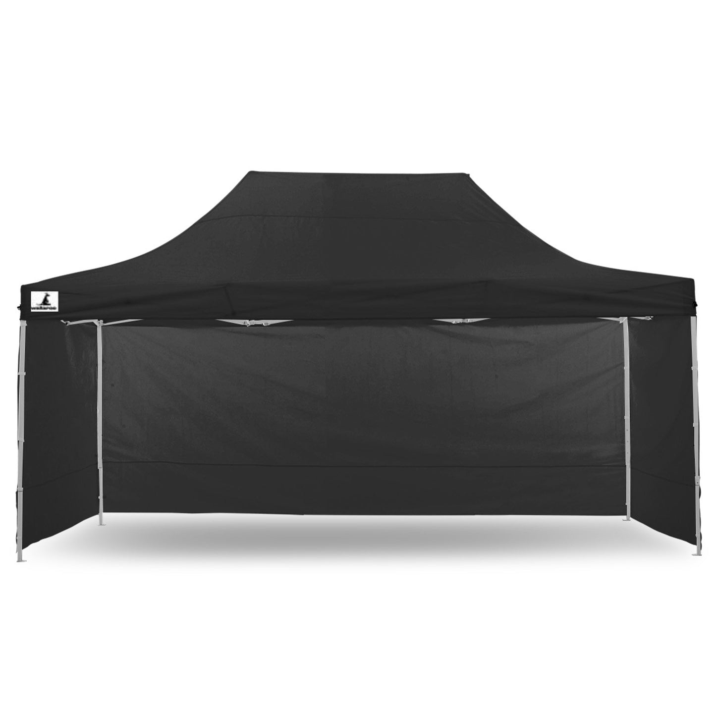 Gazebo Tent Marquee 3x4.5m PopUp Outdoor Wallaroo Black