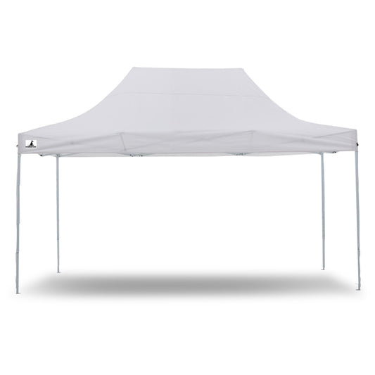 Gazebo Tent Marquee 3x4.5m PopUp Outdoor Wallaroo White