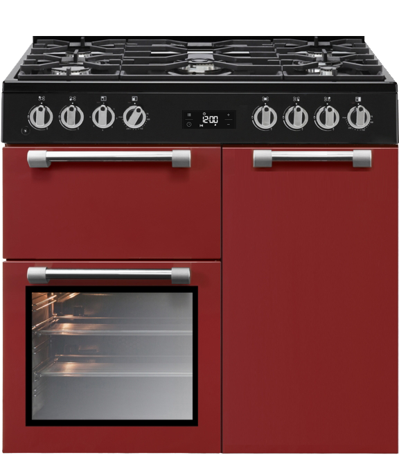 Beko Freestanding Cooker (Multi-functional 90 cm Triple Oven with Gas Cooktop)