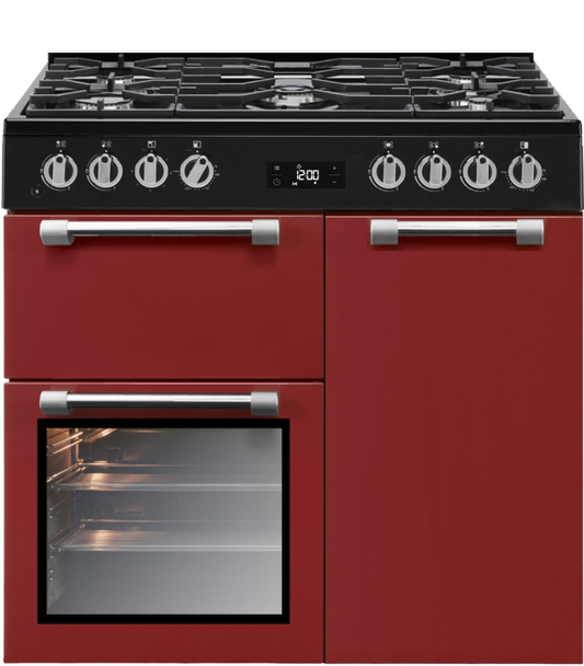 Beko Freestanding Cooker (Multi-functional 90 cm Triple Oven with Gas Cooktop)