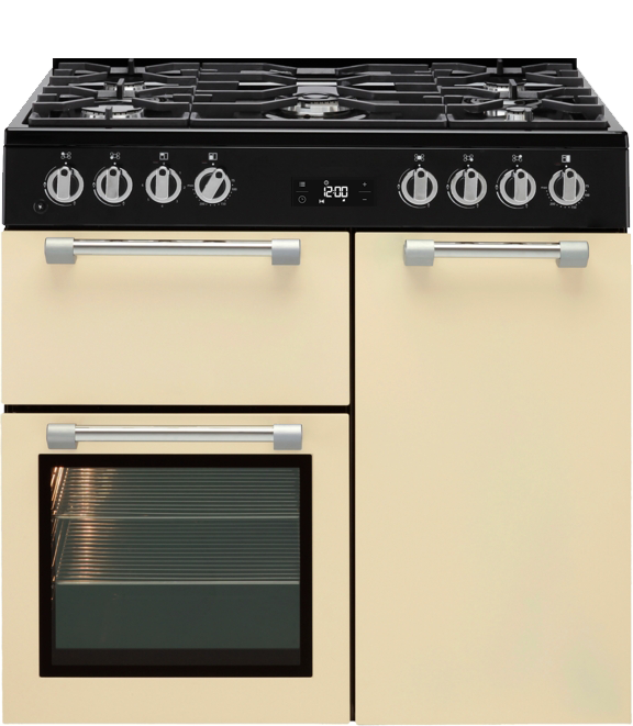 Beko Freestanding Cooker (Multi-functional 90 cm Triple Oven with Gas Cooktop)