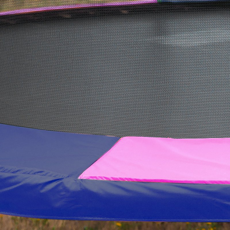 Replacement Trampoline Pad  Outdoor Round Spring Cover 6 ft - Rainbow