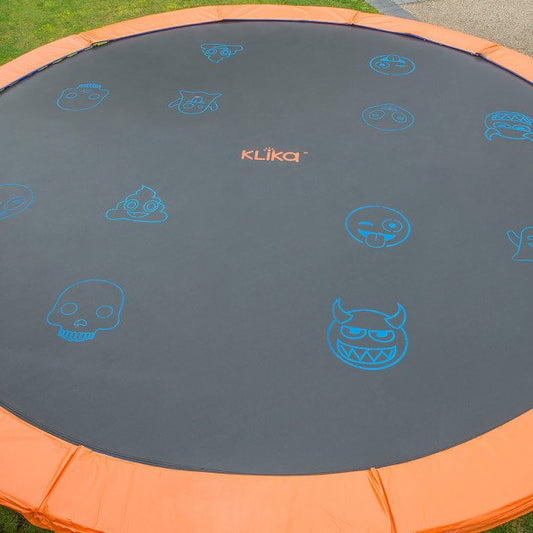 6ft Replacement Trampoline Jumping Mat - Emoji