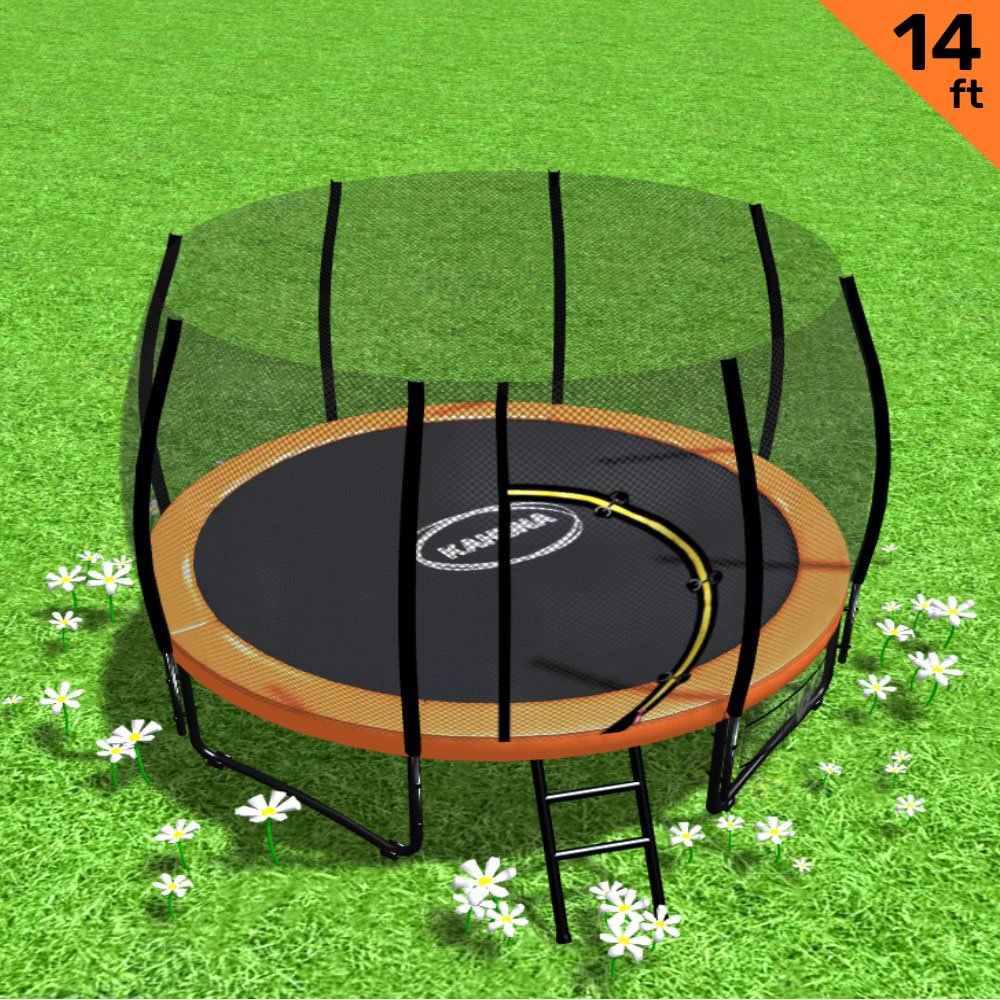 Kahuna Twister 14ft Springless Trampoline