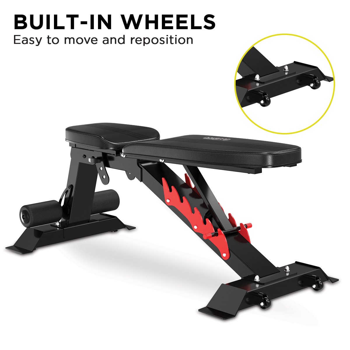 Powertrain Home Gym Adjustable Dumbbell Bench