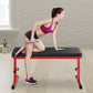 Powertrain Height-Adjustable Exercise Home Gym Flat Weight Bench