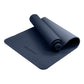 Powertrain Eco-Friendly TPE Yoga Pilates Exercise Mat 6mm - Dark Blue